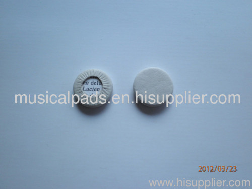 Individual Clarinet Pads By White Leather
