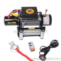 Heavy duty electric winch