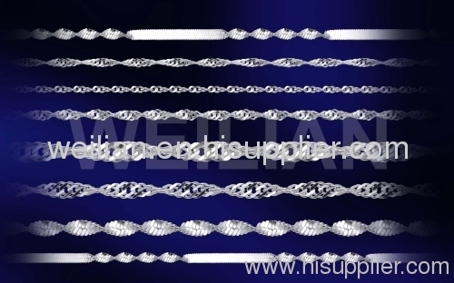 sterling silver jewelry chain jewelry 925 Silver Chain