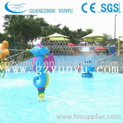 Water park equipment---Hippocampus spray