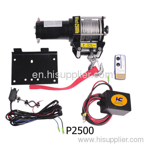 Small ATV Electric Winch 2500LB