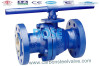 Cast steel flanged RF RTJ FF floating ball valve