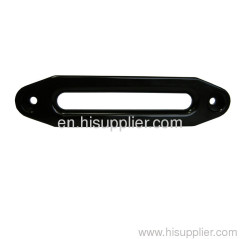 anodized black aluminum fairlead