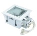 Aluminum Die-casting Square Commercial Recessed Downlight