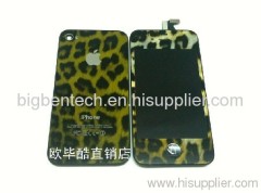 Leopard print iphone4 LCD housing conversion kit