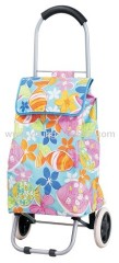 fashionable printed shopping trolley bag