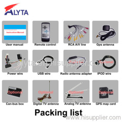 2din special car dvd gps for TOYOTA RAV4 with full touch HD LCD panel