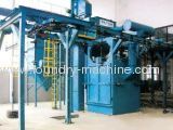Single Route Series Hanger Stepping Type Continuous Working Overhead Rail Shot blast Machine