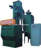 Portable apron type shot blasting machine