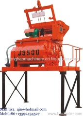 twin shaft concrete mixer