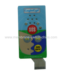membrane switch key
