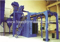 Steping hanging chain Shot blasting machines