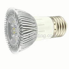 JDR E27 3X1W / 3x2W LED ROUND BULB