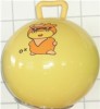 25 CM Yellow PVC Ball knobs with lovely animals pattern100-120g Inflatable ball / PVC toy ball