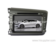 2din specail car dvd player for HONDA CIVIC(2011) with gps canbus dvb-t functions