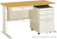 wooden protect side office desk