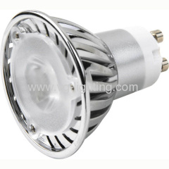 GU10 Aluminum 1X3W High Power Cup LED Spotlights