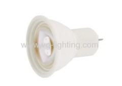 3x1W White Color GU10 High Power Cup LED Bulbs