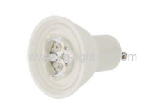 GU10 3W High Power Cup LED Spotlight In White Color