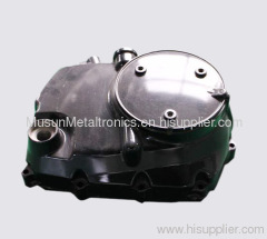 Aluminum piston motor housing powder coating