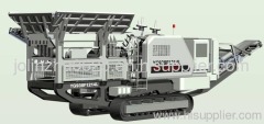 crawler mobile crushing plant