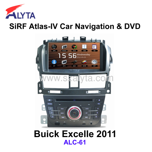 BUICK Excelle 2011 navigation dvd SiRF A4