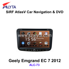 Emgrand EC 7 2012 navigation dvd SiRF A4 (AtlasⅣ) 7.0 inch touch screen