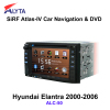 Hyundai Elantra 2000-2006 navigation dvd SiRF A4 (AtlasⅣ) 6.2 inch touch screen