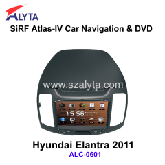 Hyundai Elantra 2011 navigation dvd SiRF A4