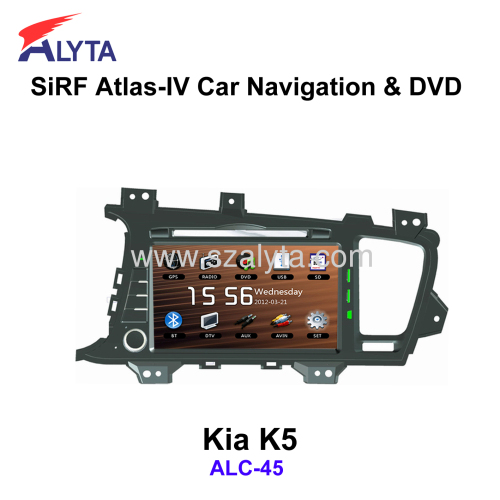 KIA K5 navigation dvd SiRF A4