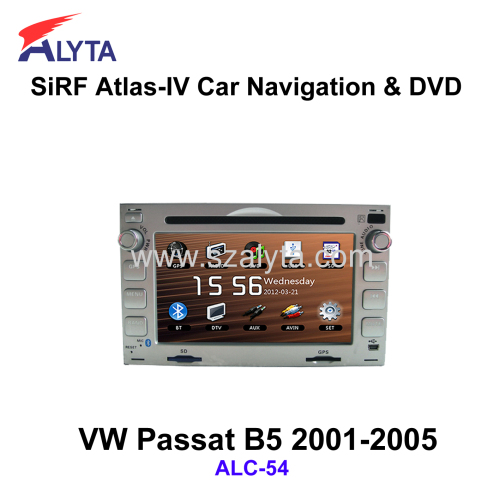 Volkswagen Passat B5 2001-2005 navigation dvd SiRF A4