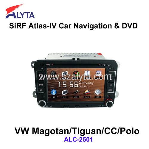 Volkswagen Magotan Tiguan CC Polo navigation dvd SiRF A4