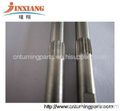 machined stainless steel shaft