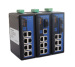 8 ports industrial ethernet switch fiber optical switch