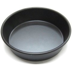 Shallow Tapered Non-stick coating Shallow Tapered Aluminum Pizza/ FDA Pie Pan 10"