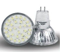E27 30pcs 3528SMD Glass LED Cup Bulbs