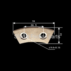 friction clutch pads