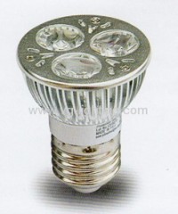 Beam Angle:25/30/60 E27 6W High Power Aluminum LED Cup Bulb