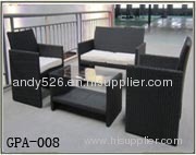 wicker sofa set