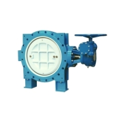 DB Resilient Seated Eccentric Flanged Butterfly Valve