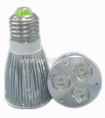 3X2W High Power Aluminum LED MR16 Cup Bulbs