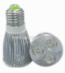 3X2W High Power Aluminum LED GU10 Cup Bulbs