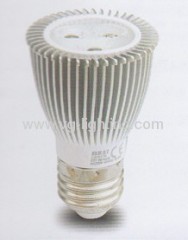 3X2W High Power Aluminum+PC LED E27 Cup Bulbs
