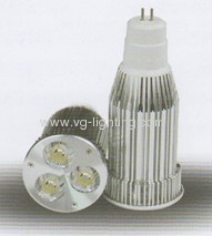 3X3W High Power Aluminum LED GU10 Cup Bulbs