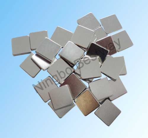 N35 Ni coating 10*10*2mm NdFeB small Block Magnet