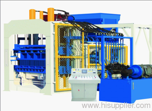 Fully-automatic Concrete Block Making Machine