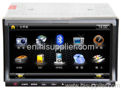 Double din universal car dvd player with gps dvb-t