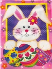 Easter Bunny garden flags