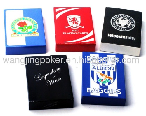 soccer playing cards