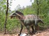 attraction park equipment animatronic dinosaur